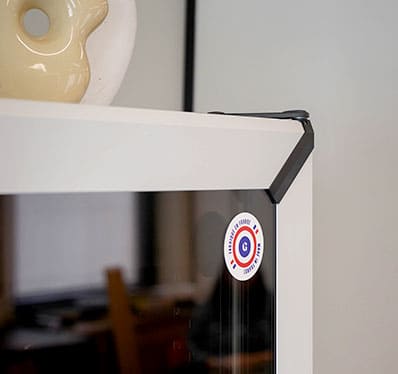 White wine fridge design made in France